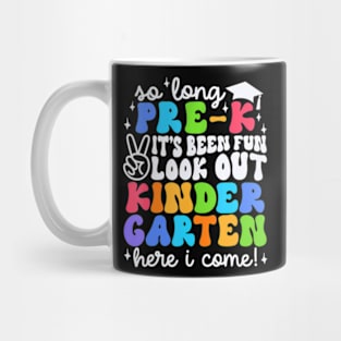 So Long Pre K Graduation Kindergarten  Kids 2024 Mug